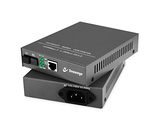 Secureye Media Convertor 10/100/1000 Pair (S-SMSF-GE)