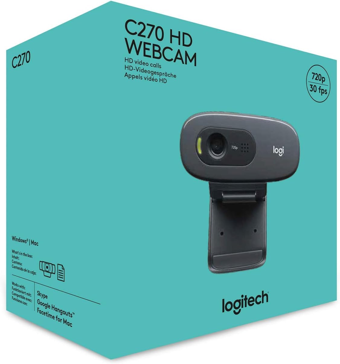 Webcam Logitech C270