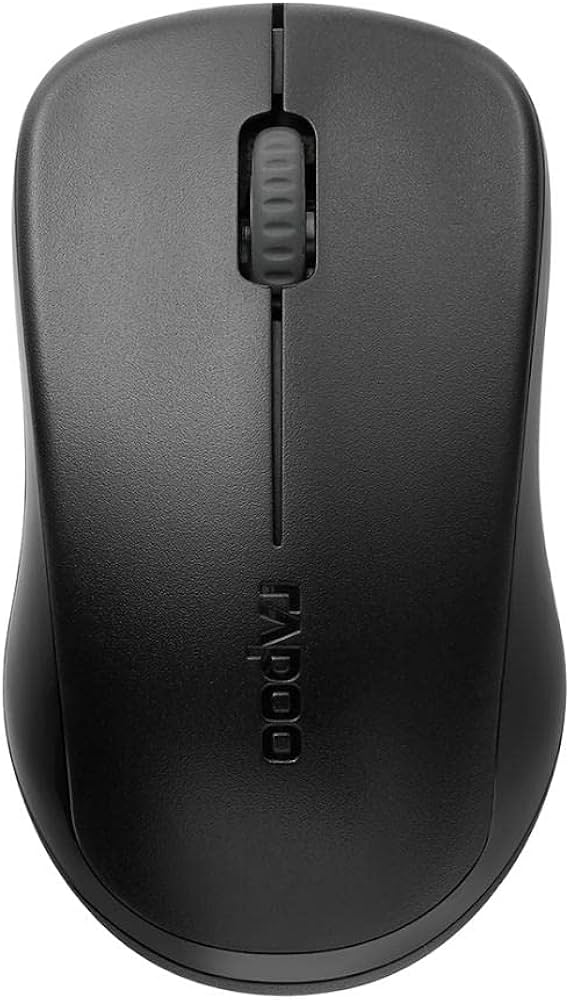 Rapoo Mouse Wireless Black (1620)