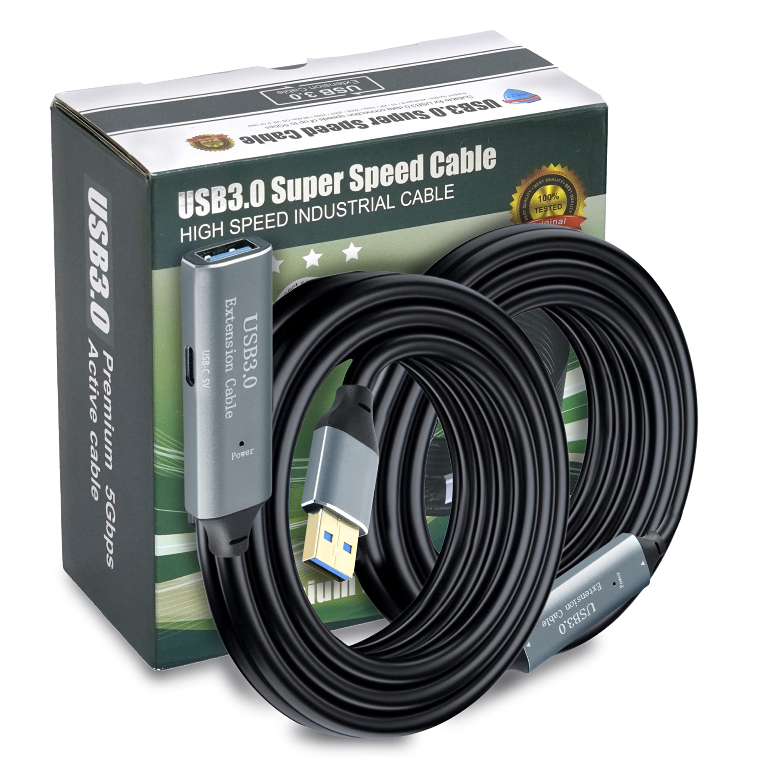 USB Extension Cable 15mtr With IC