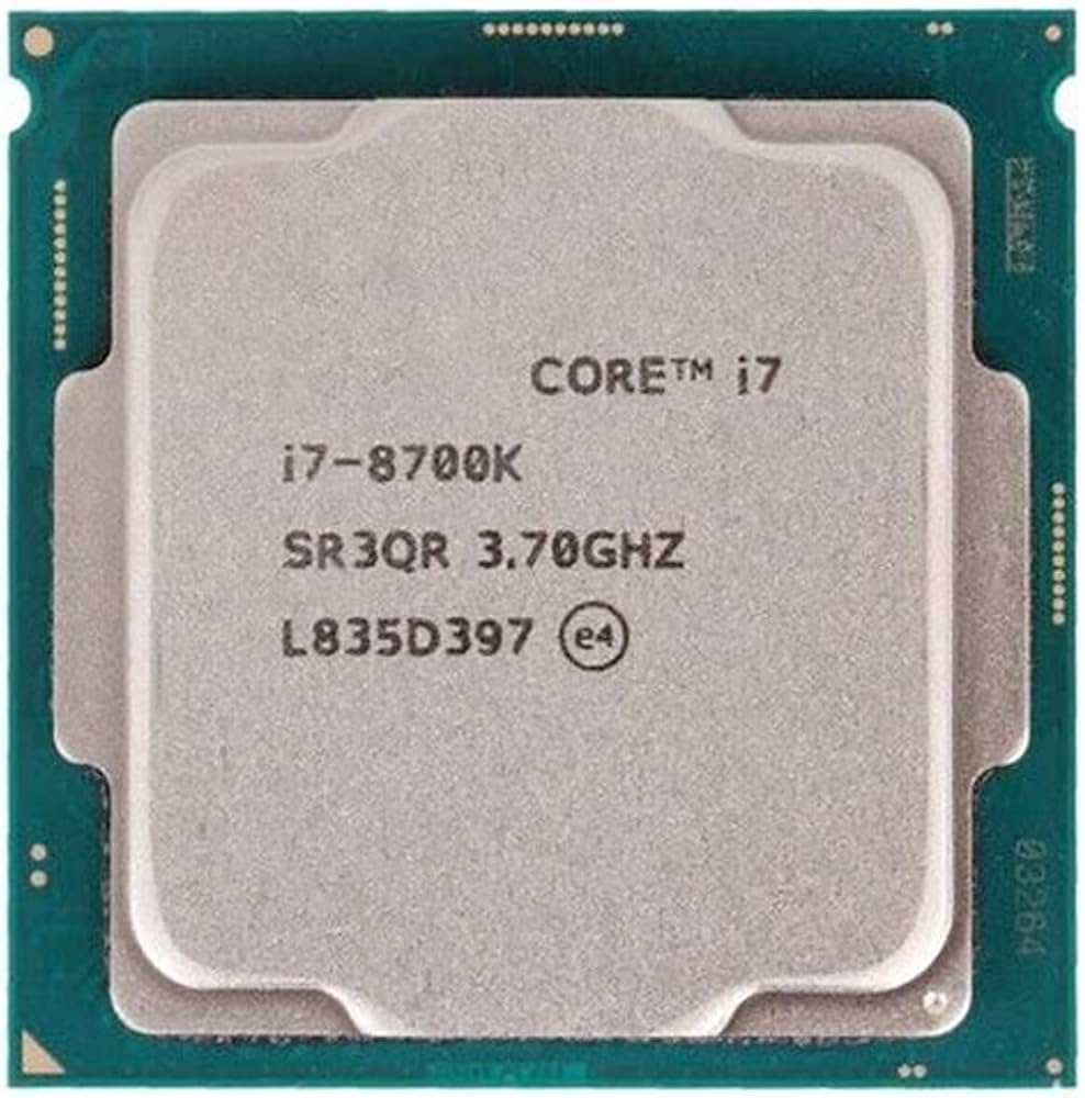 CPU I7 8th Gen.