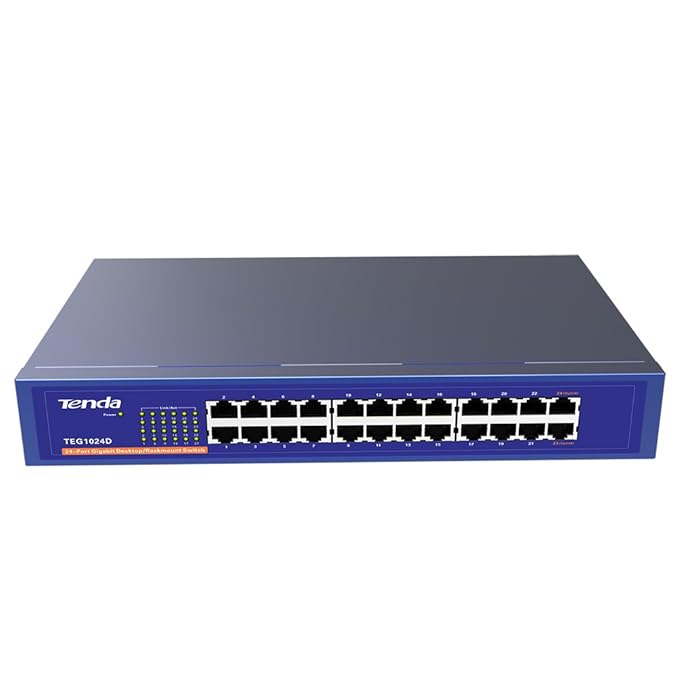 Tenda Desktop Giga Swtich 24 Port (TEG1024D)