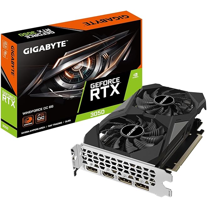 Gigabyte 6GB Geforce  Graphic Card (RTX3050)