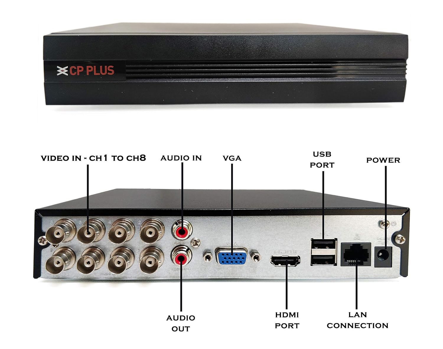 CP Plus 8Ch DVR UVR-0801E1-IC
